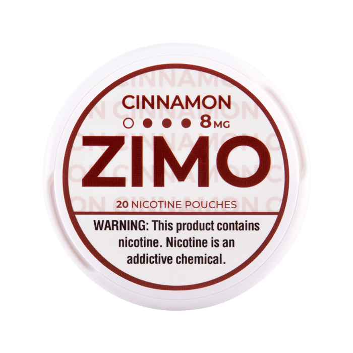 Shop ZIMO Cinnamon 8mg Nicotine Pouches