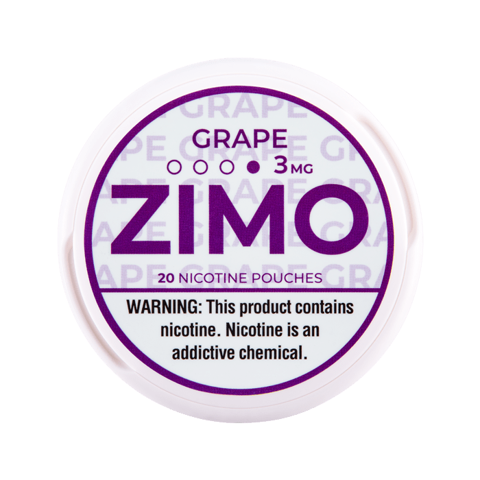 ZIMO Grape 3mg Nicotine Pouches