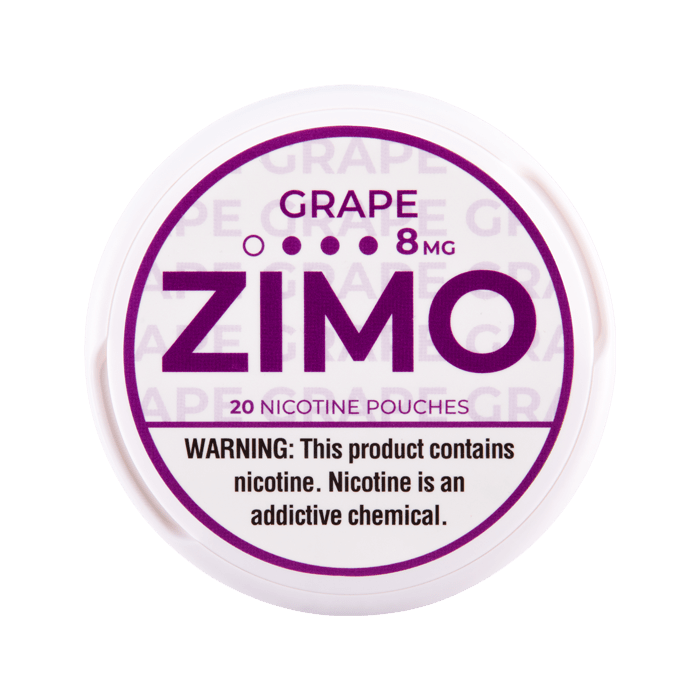 ZIMO Grape 8mg Nicotine Pouches