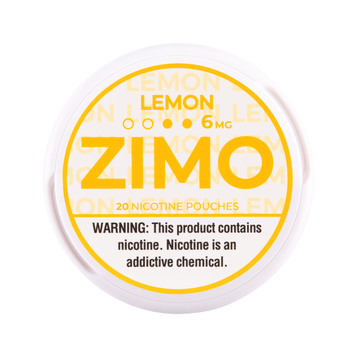 ZIMO Lemon 6mg Nicotine Pouches