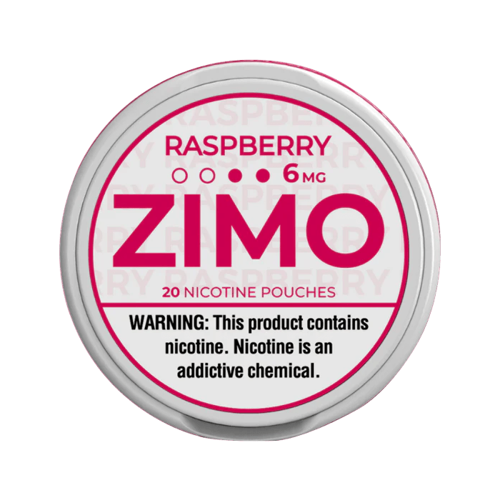 ZIMO Raspberry 6mg Nicotine Pouches