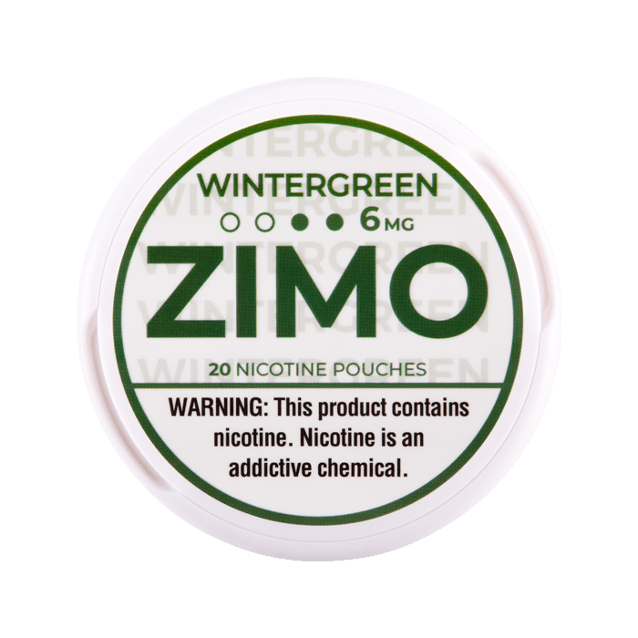 ZIMO Wintergreen 6mg Nicotine Pouches