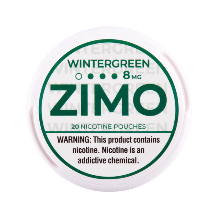 ZIMO Wintergreen 8mg Nicotine Pouches