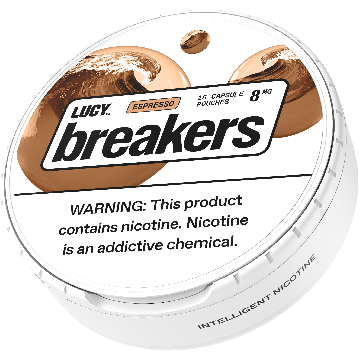 LUCY Breakers Espresso 8mg Nicotine Pouches