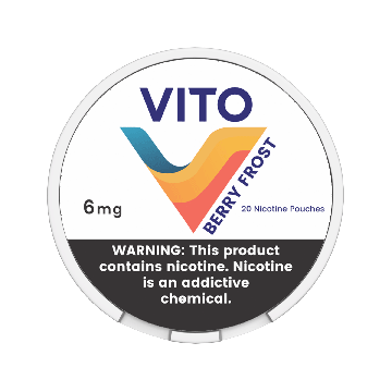 VITO Berry Frost 6mg Nicotine Pouches