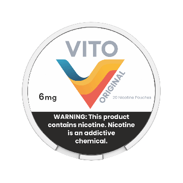 VITO Original (Unflavored) 6mg Nicotine Pouches