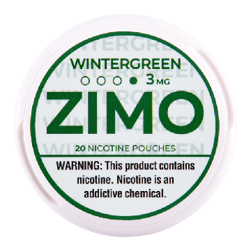 ZIMO Wintergreen 3mg Nicotine Pouches