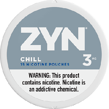 ZYN Chill 3mg Nicotine Pouches