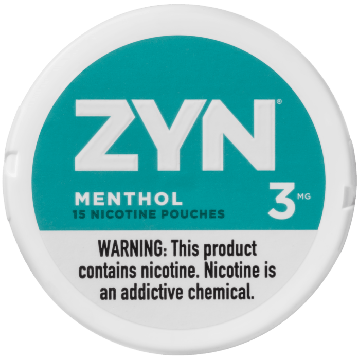 ZYN Menthol 3mg Nicotine Pouches
