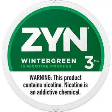 ZYN Wintergreen 3mg Nicotine Pouches