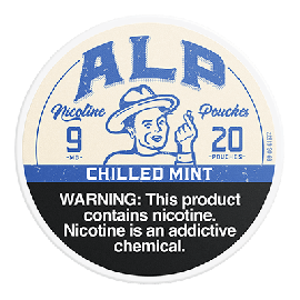 Buy ALP Chilled Mint 9mg Nicotine Pouches Online