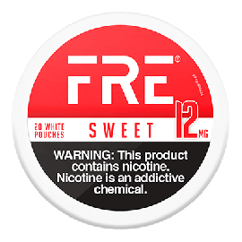 FRE Sweet 12mg Nicotine Pouches