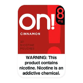 On! Cinnamon 8mg Nicotine Pouches
