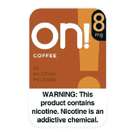 On! Coffee 8mg Nicotine Pouches