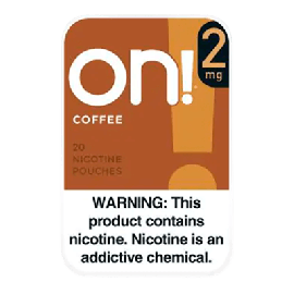 On! Coffee 2mg Nicotine Pouches
