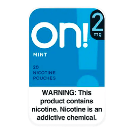 On! Mint 2mg Nicotine Pouches
