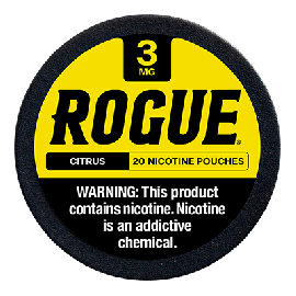 Rogue Citrus 3mg Nicotine Pouches
