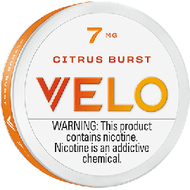 VELO Citrus Burst 7mg Nicotine Pouches