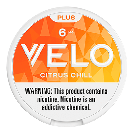 VELO Plus Citrus Chill 6mg Nicotine Pouches