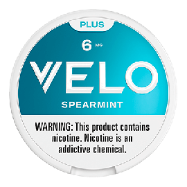 VELO Plus Spearmint 6mg Nicotine Pouches