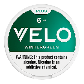 VELO Plus Wintergreen 6mg Nicotine Pouches