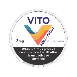 VITO Berry Frost 3mg Nicotine Pouches