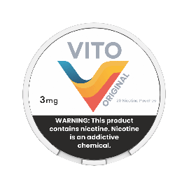 VITO Original (Unflavored) 3mg Nicotine Pouches