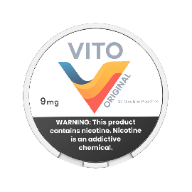 VITO Original (Unflavored) 9mg Nicotine Pouches