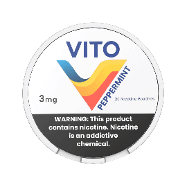 VITO Peppermint 3mg Nicotine Pouches