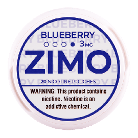 ZIMO Blueberry 3mg Nicotine Pouches