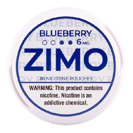 ZIMO Blueberry 6mg Nicotine Pouches