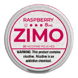 ZIMO Raspberry 8mg Nicotine Pouches
