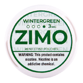 ZIMO Wintergreen 3mg Nicotine Pouches