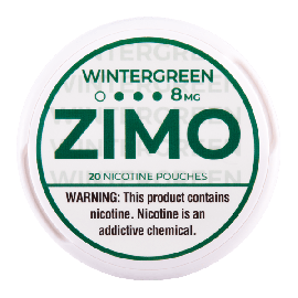 ZIMO Wintergreen 8mg Nicotine Pouches