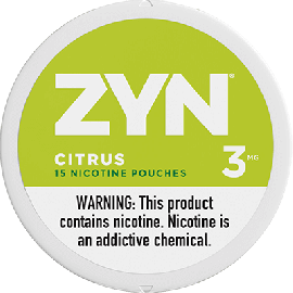 ZYN Citrus 3mg Nicotine Pouches