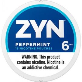 ZYN Peppermint 6mg Nicotine Pouches