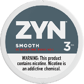 ZYN Smooth 3mg Nicotine Pouches