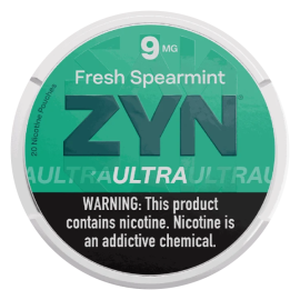Zyn Ultra Fresh Spearmint 9mg 