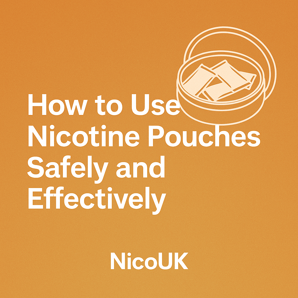 How to Use Nicotine Pouches Safely and Effectively