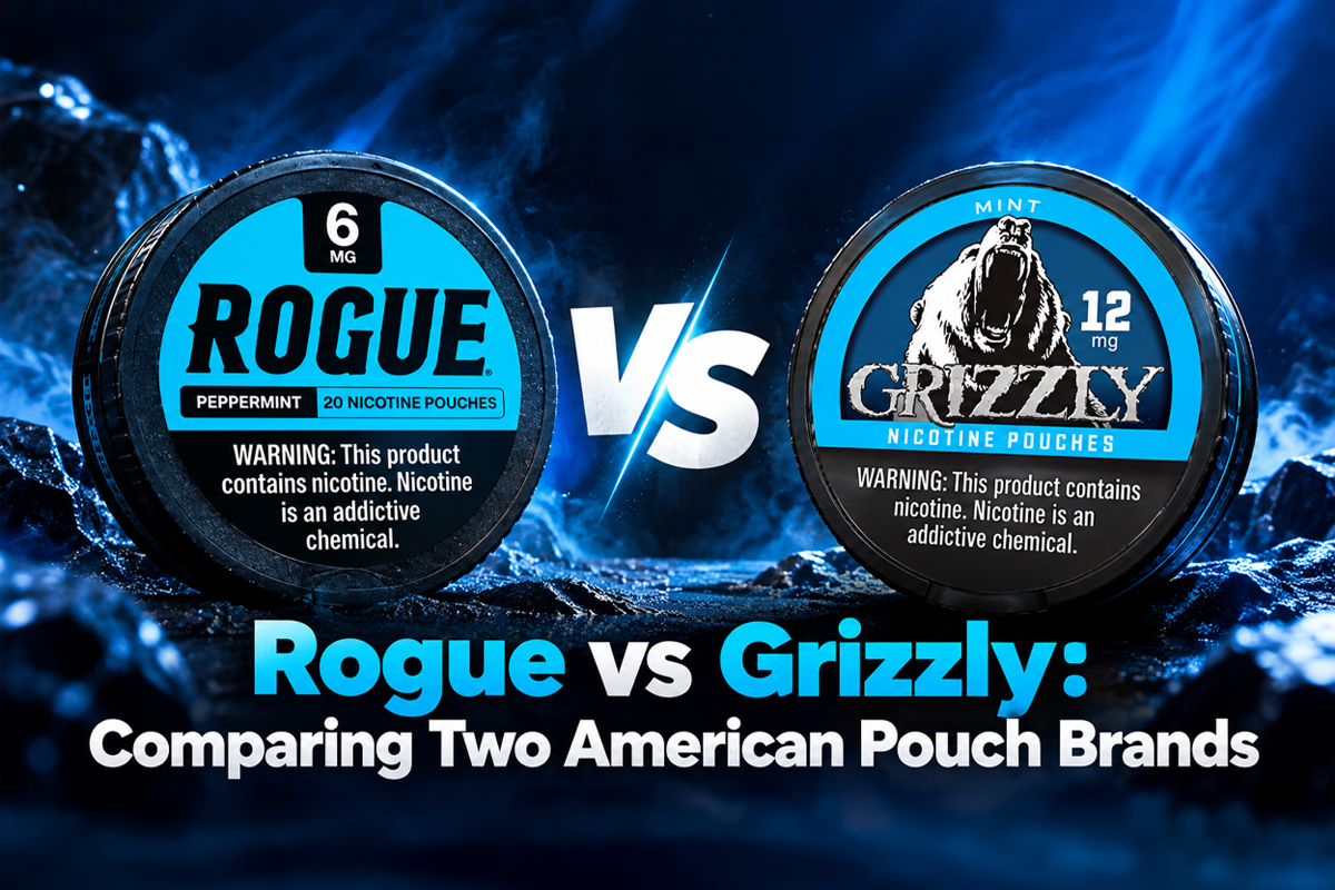 Rogue vs Grizzly: Comparing Two American Pouch Brands 