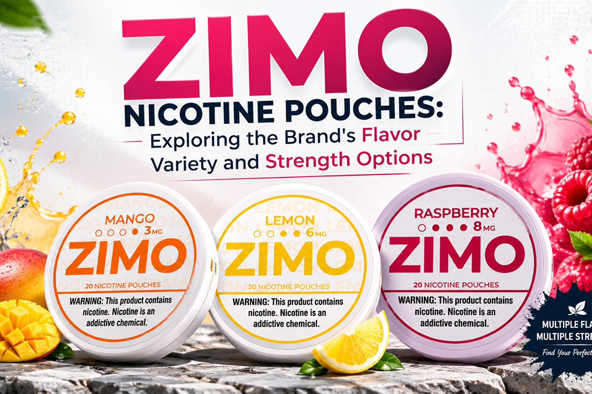 ZIMO Nicotine Pouches: Exploring the Brand's Flavor Variety and Strength Options